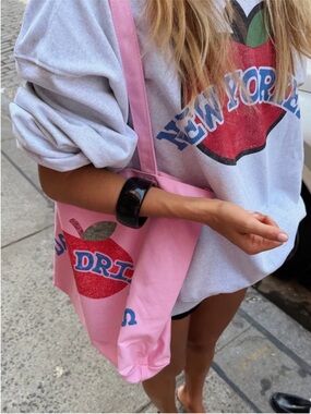 IN SEARCH OF Daily Drills gray fleece New Yorker Sweatshirt